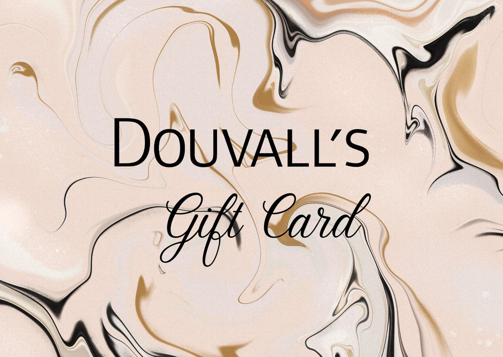gift card, douvalls gift card, online gift card, ecommerce gift card, beauty gift card, skincare gift card.