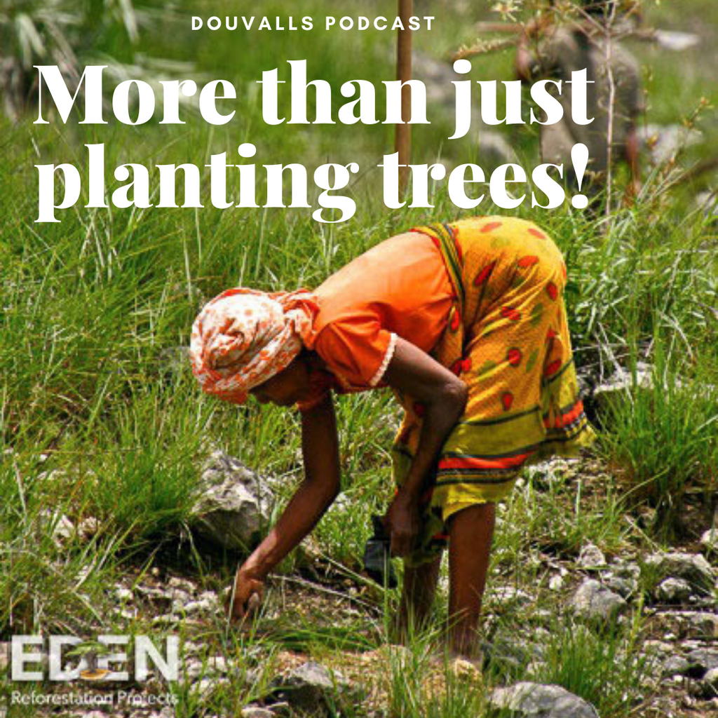 Plant a tree for free! Douvalls Podcast with The Eden Reforestation Projects