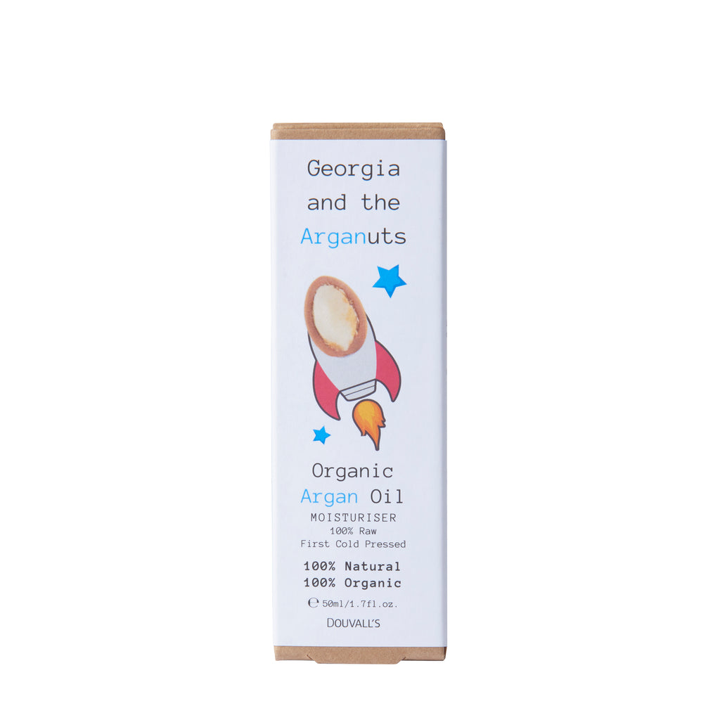 Georgia and the Arganuts Children's Organic Argan Oil Moisturiser 50ml | Nourishing and Soothing Care for Sensitive Skin
